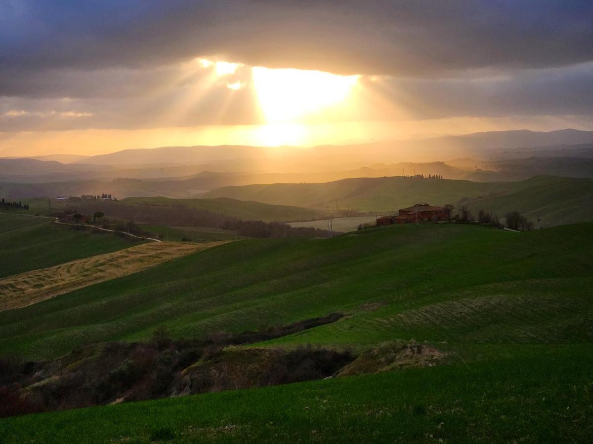 Agriturismo Le Crete - Appartamenti Asciano Eksteriør bilde