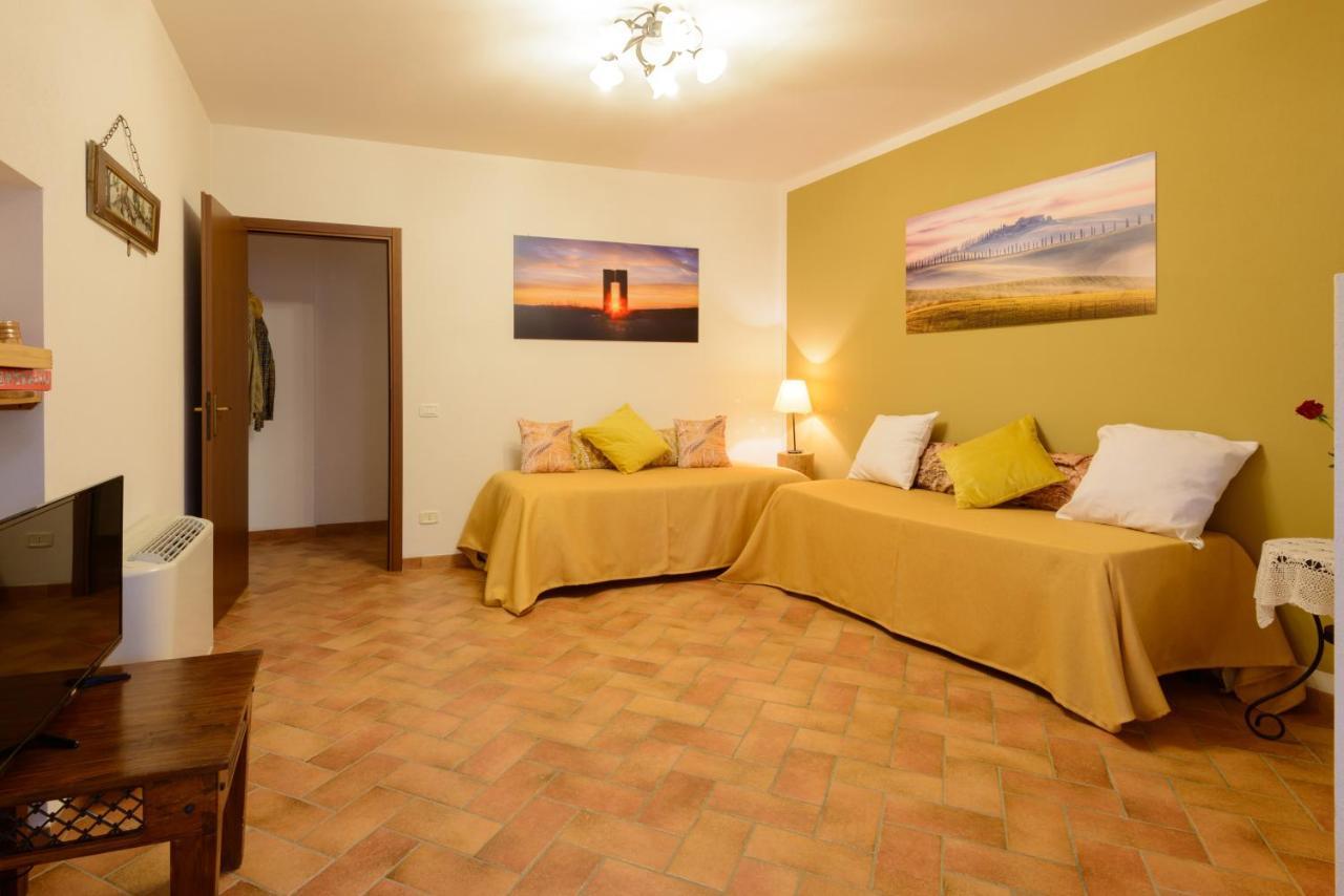 Agriturismo Le Crete - Appartamenti Asciano Eksteriør bilde