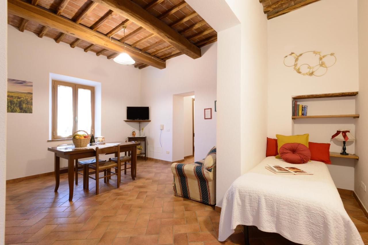 Agriturismo Le Crete - Appartamenti Asciano Eksteriør bilde