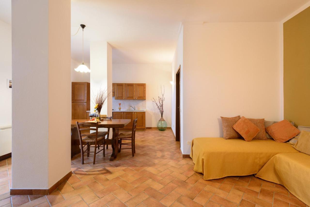 Agriturismo Le Crete - Appartamenti Asciano Eksteriør bilde