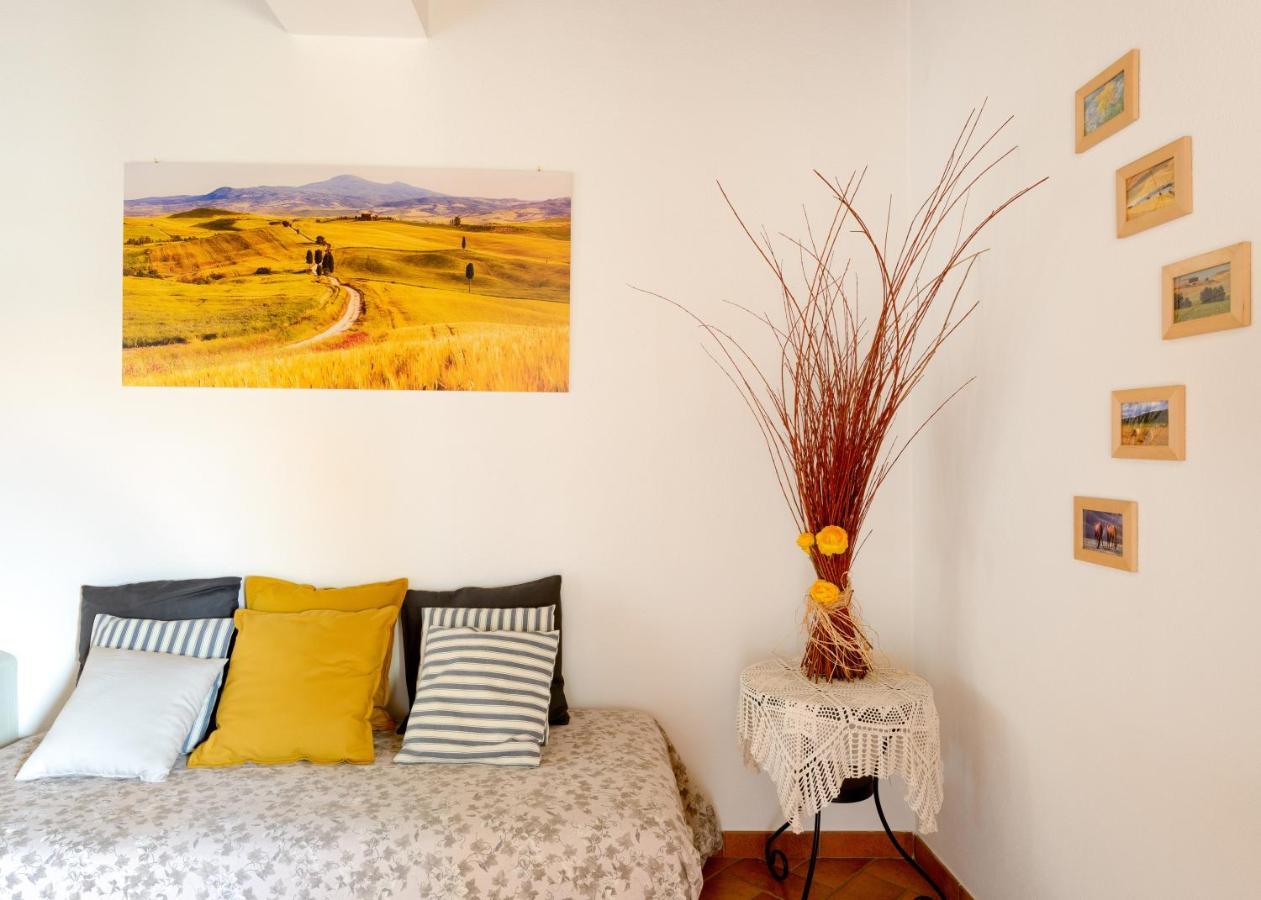 Agriturismo Le Crete - Appartamenti Asciano Eksteriør bilde