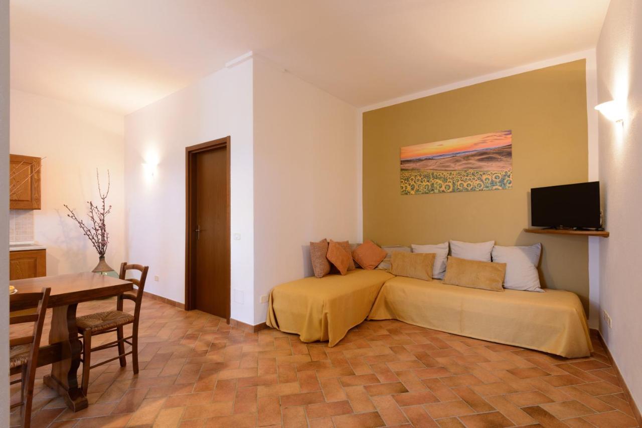 Agriturismo Le Crete - Appartamenti Asciano Eksteriør bilde