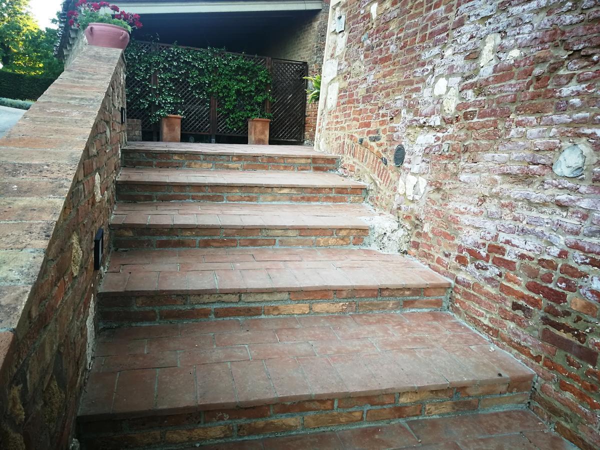 Agriturismo Le Crete - Appartamenti Asciano Eksteriør bilde